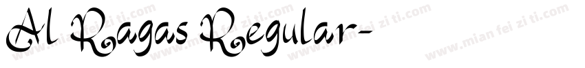 Al Ragas Regular字体转换